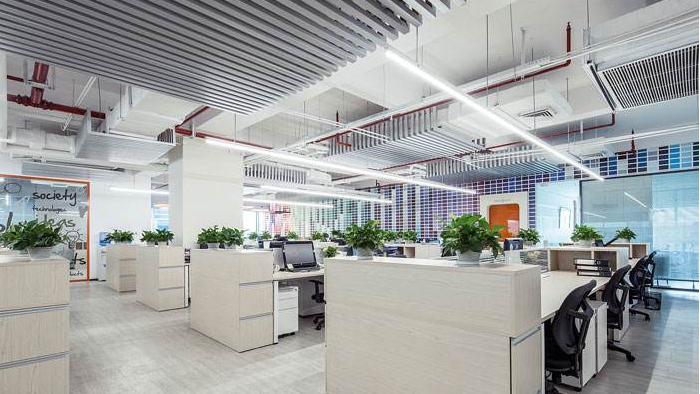 员工惊喜、老板满意，这样的蒙自办公楼室内装修你学会了吗？